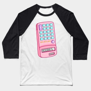 Pastel Calculator Typing Baseball T-Shirt